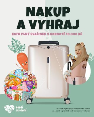 Takhle skvělou soutěž jsme ještě nikdy neměli 🌟 Ze všech objednávek, které uděláte a zaplatíte v termínu od 1. do 31....